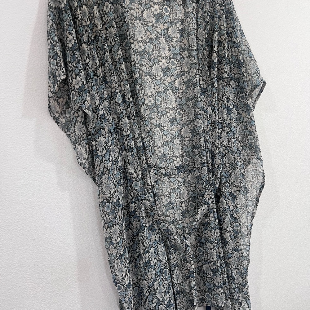 Floral Sheer Kimono